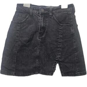6IXTY8IGHT Denim Mini Skirt - Small